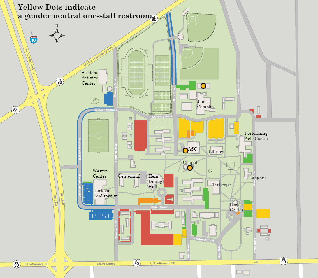 LTHS Campus Map